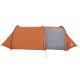 185t taffeta 4-személyes szürke-narancs sátor 405x170x106 cm 185t taffeta 4-személyes szürke-narancs sátor 405x170x106 cm