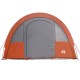 185t taffeta 4-személyes szürke-narancs sátor 483x340x193 cm 185t taffeta 4-személyes szürke-narancs sátor 483x340x193 cm