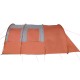 185t taffeta 4-személyes szürke-narancs sátor 483x340x193 cm 185t taffeta 4-személyes szürke-narancs sátor 483x340x193 cm