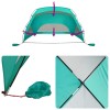 Tengerzöld 185t poliészter strandsátor 274 x 178 x 170/148 cm