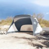 Szürke 185t poliészter strandsátor 274 x 178 x 170/148 cm