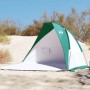 Tengerzöld 185t poliészter strandsátor 268 x 223 x 125 cm