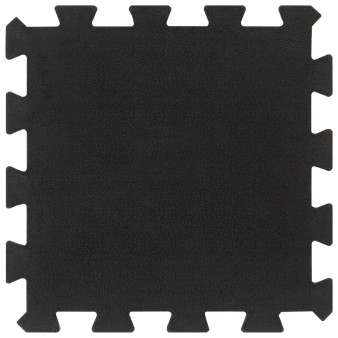 9 db fekete gumi padlólap 16 mm 30 x 30 cm