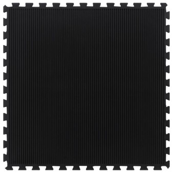 Fekete gumi padlólap 12 mm 100 x 100 cm