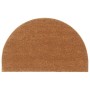 Ajtószőnyeg natural half round 50x80 cm tufting kókuszrost