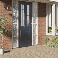 2 db matt virágmintás pvc ablakfólia