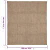 5 db jutazsák 100x110 cm 100% juta 220 g/m²