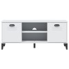 Viken fehér szerelt fa cipőtároló pad 106 x 35 x 45 cm