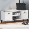 Viken fehér szerelt fa cipőtároló pad 106 x 35 x 45 cm