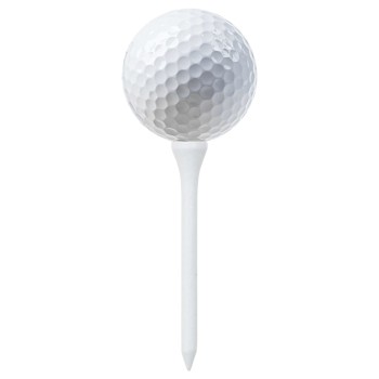 1000 db fehér bambusz golflabdatartó 83 mm