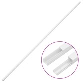 Pvc kábelcsatornák 15 x 10 mm 10 m