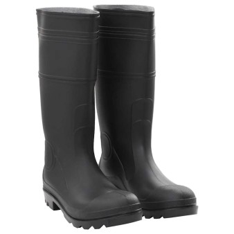 Fekete pvc 45-ös esőcsizma
