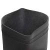 Fekete esőkabát 39-es méret pvc-ből