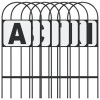 8 db acél pályabetű díjlovagláshoz