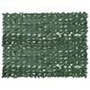 Sötétzöld leveles erkélyparaván 200 x 150 cm