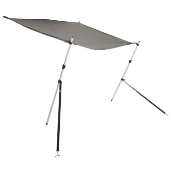 Antracit t-alakú árnyékolóhosszabbító 170 x 170 x (115-183) cm