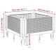 Szürke pp kerti virágláda cövekekkel 42,5 x 42,5 x 28,5 cm Szürke pp kerti virágláda cövekekkel 42,5 x 42,5 x 28,5 cm