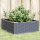 Szürke pp kerti virágláda cövekekkel 42,5 x 42,5 x 28,5 cm Szürke pp kerti virágláda cövekekkel 42,5 x 42,5 x 28,5 cm