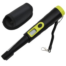 Fekete és sárga pinpointer fémdetektor lcd kijelzővel