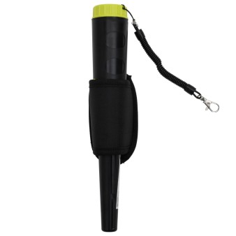 Fekete és sárga pinpointer fémdetektor lcd kijelzővel
