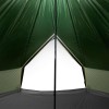 12 személyes zöld vízálló tipi családi sátor
