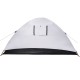 4 személyes fehér sötétítő szövet vízálló kupolás kempingsátor
