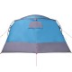 8 személyes kék vízálló alagút alakú családi sátor