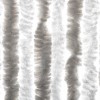 Világosszürke és fehér zsenília rovarfüggöny 100x220 cm
