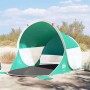 Tengerzöld vízálló felugró strandsátor