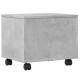 Betonszürke nyomtatóállvány kerekekkel 41 x 32 x 34,5 cm Betonszürke nyomtatóállvány kerekekkel 41 x 32 x 34,5 cm