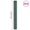 Zöld pp talajtakaró membrán 1x25 m