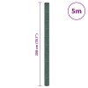 Zöld pp talajtakaró membrán 2x5 m
