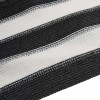 Antracitszürke és fehér hdpe belátásgátló háló 2 x 10 m 75 g/m²