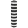 Antracitszürke és fehér hdpe belátásgátló háló 1,5x25m 195 g/m²