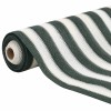 Zöld és fehér hdpe belátásgátló háló 1,8 x 50 m 75 g/m²