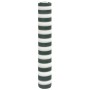 Zöld és fehér hdpe belátásgátló háló 2 x 10 m 150 g/m²