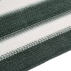 Zöld és fehér hdpe belátásgátló háló 2 x 10 m 150 g/m²