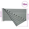 Zöld és fehér hdpe belátásgátló háló 2 x 10 m 195 g/m²