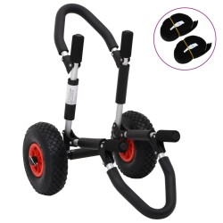 Összecsukható alumínium kajakszállító kocsi 45 kg