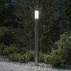 Rozsdamentes acél oszloplámpa 110 cm ip44