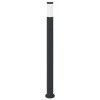 Szenzoros oszloplámpa 110 cm rozsdamentes acél ip44