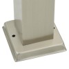 Rozsdamentes acél oszloplámpa 110 cm ip44