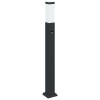 3 db szenzoros oszloplámpa 80 cm fekete ip44