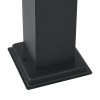 Oszloplámpa konnektorral 50 cm fekete ip44