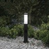 Oszloplámpa konnektorral 50 cm fekete ip44
