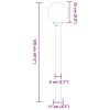 Rozsdamentes acél oszloplámpa 120 cm ip44