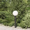 Szenzoros oszloplámpa 80 cm fekete ip44