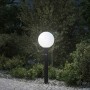 Szenzoros oszloplámpa 80 cm fekete ip44