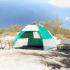 2 személyes tengerzöld vízálló gyorskioldó strandsátor