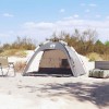 2 személyes szürke vízálló gyorskioldó strandsátor